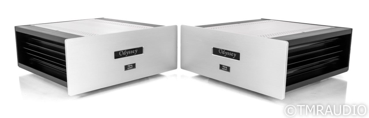 Odyssey Audio Stratos Extreme Mono Power Amplifier; Silver Pair; Full Factory Upgrades