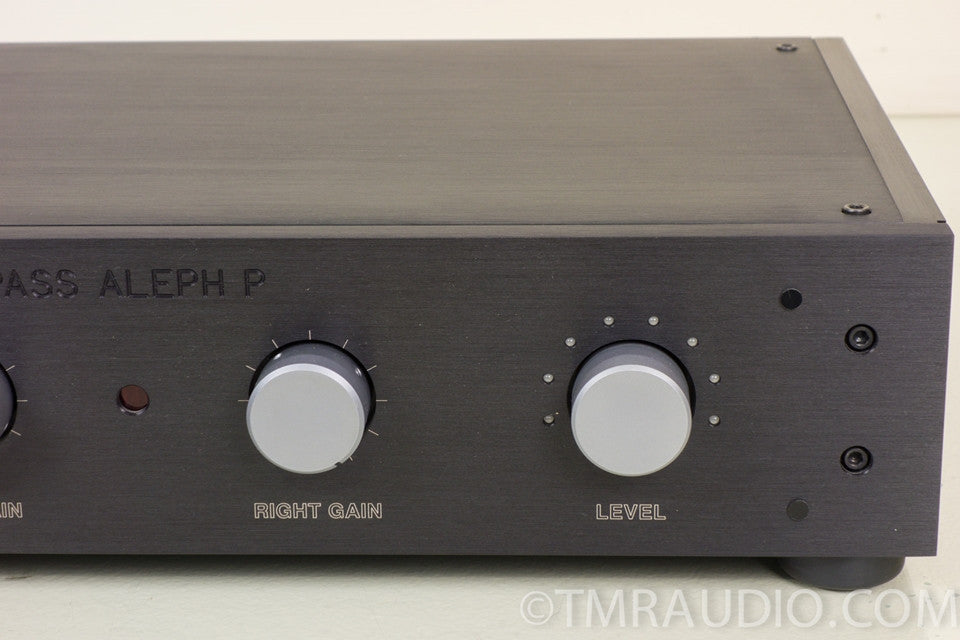 Pass Labs Aleph P Stereo Preamplifier w/ Remote