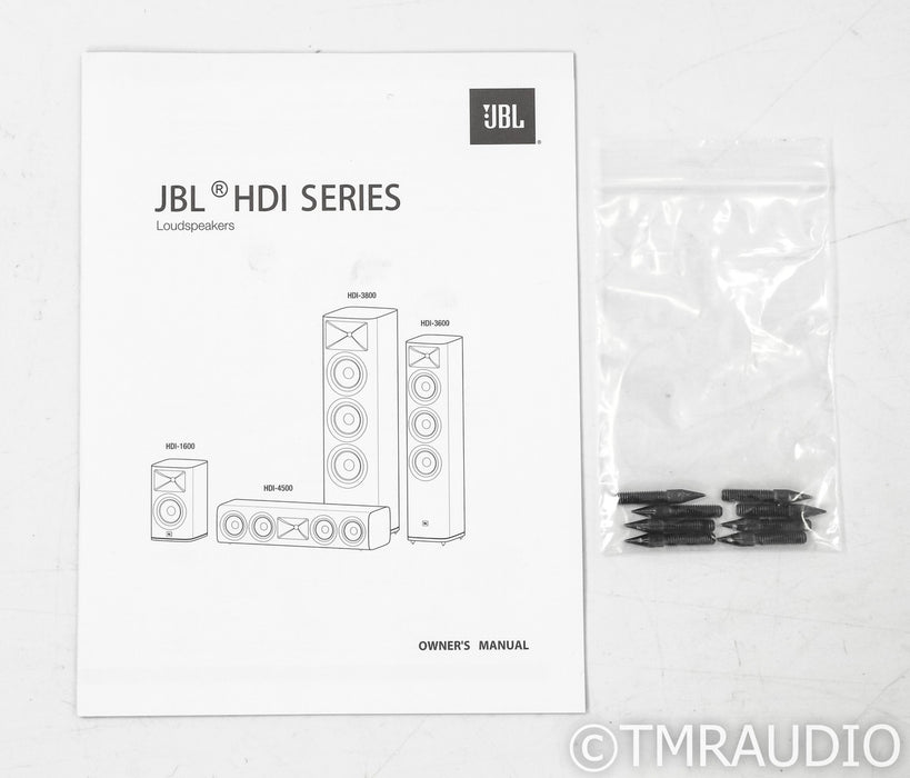 JBL HDI-3600 Floorstanding Speakers; Black Pair