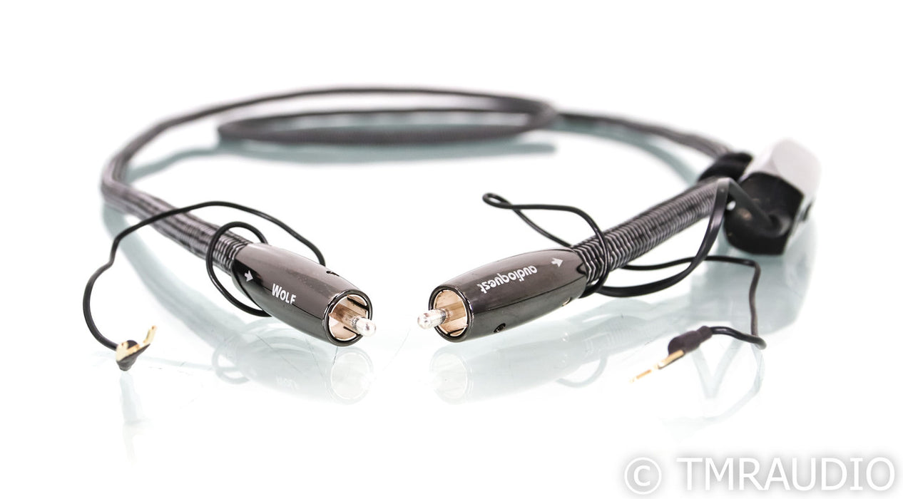 AudioQuest Wolf RCA Subwoofer Cable; Single 2m Interconnect; 72v DBS