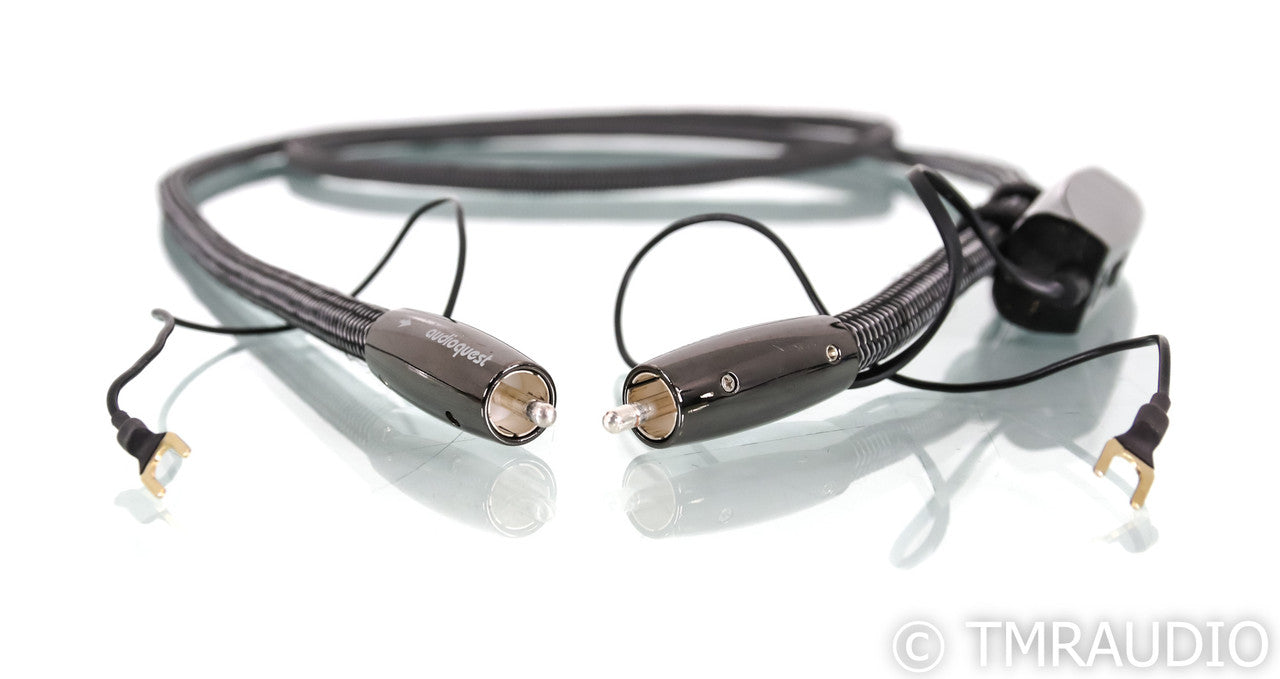 AudioQuest Wolf RCA Subwoofer Cable; Single 2m Interconnect; 72v DBS