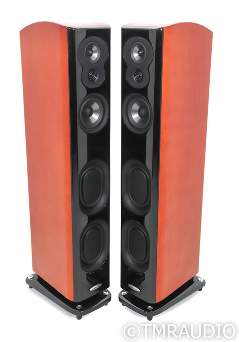 Polk Audio LSiM 705 Floorstanding Speakers; Cherry Pair