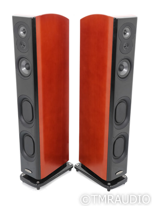 Polk Audio LSiM 705 Floorstanding Speakers; Cherry Pair