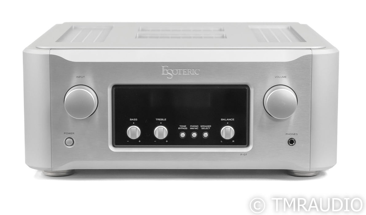 Esoteric F-07 Stereo Integrated Amplifier; Remote; MM / MC Phono; F07