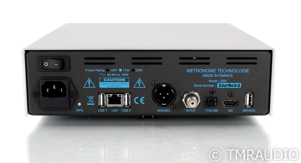Metronome DSS Wireless Network Streamer; Silver; Roon Ready