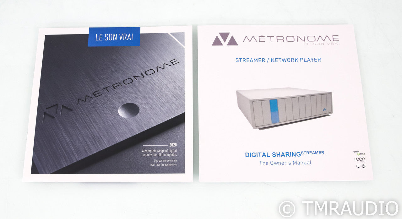 Metronome DSS Wireless Network Streamer; Silver; Roon Ready