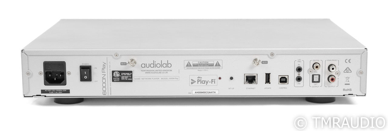 Audiolab 6000N Play Wireless Network Streamer; 6000-N; Silver