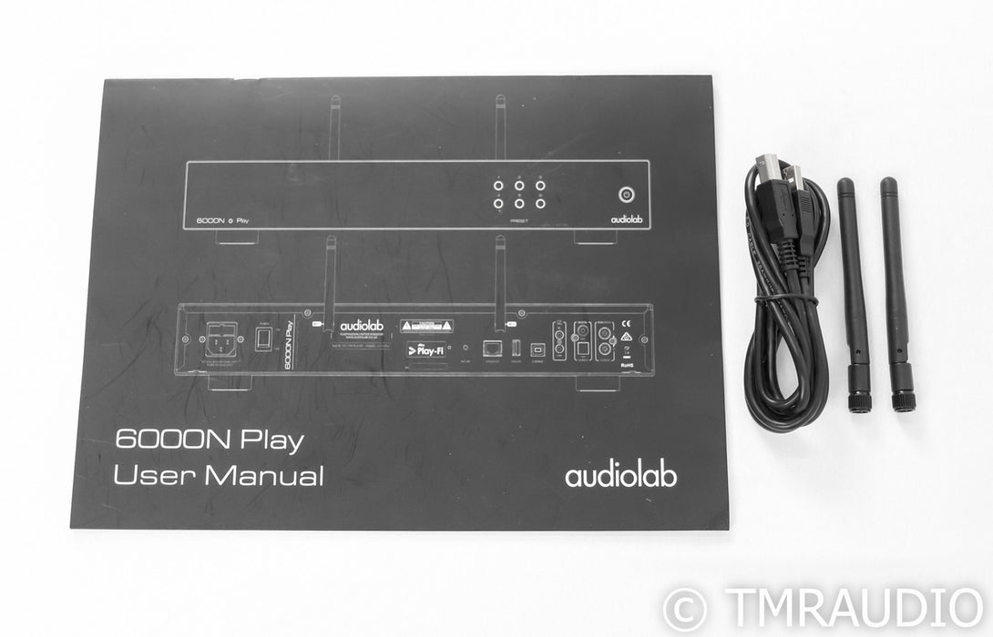 Audiolab 6000N Play Wireless Network Streamer; 6000-N; Silver