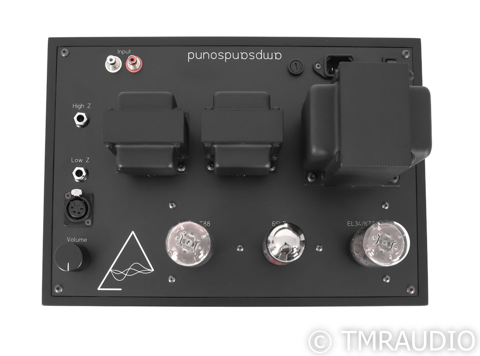 Ampandsound Forge Tube Headphone Amplifier; 32 Ohm & 300 Ohm; 4-pin Connector