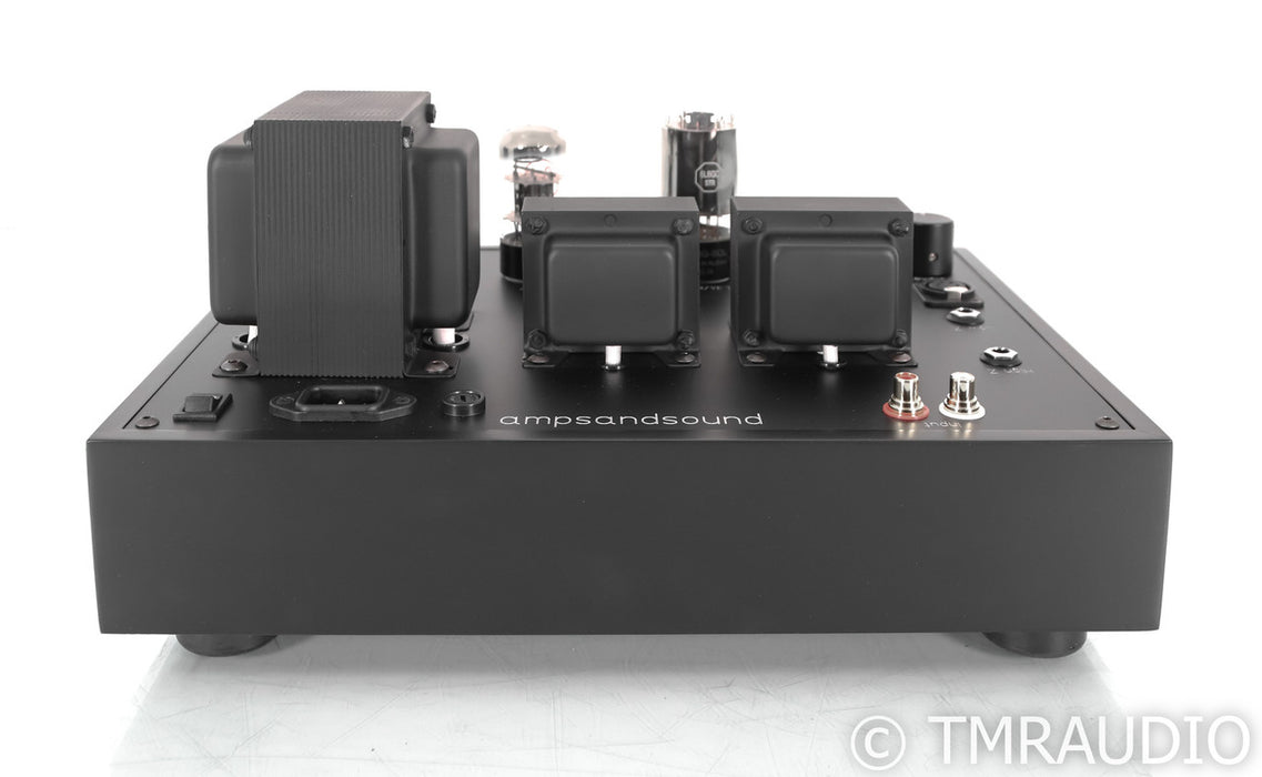 Ampandsound Forge Tube Headphone Amplifier; 32 Ohm & 300 Ohm; 4-pin Connector