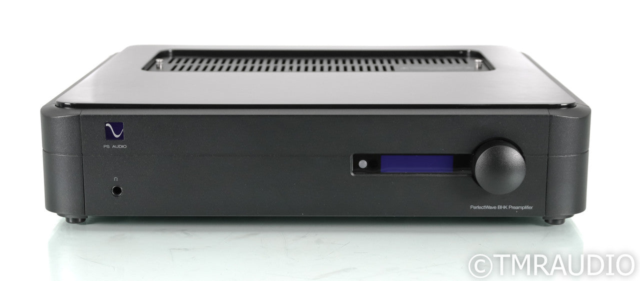 PS Audio PerfectWave BHK Stereo Tube Preamplifier; Black; Remote (Used)
