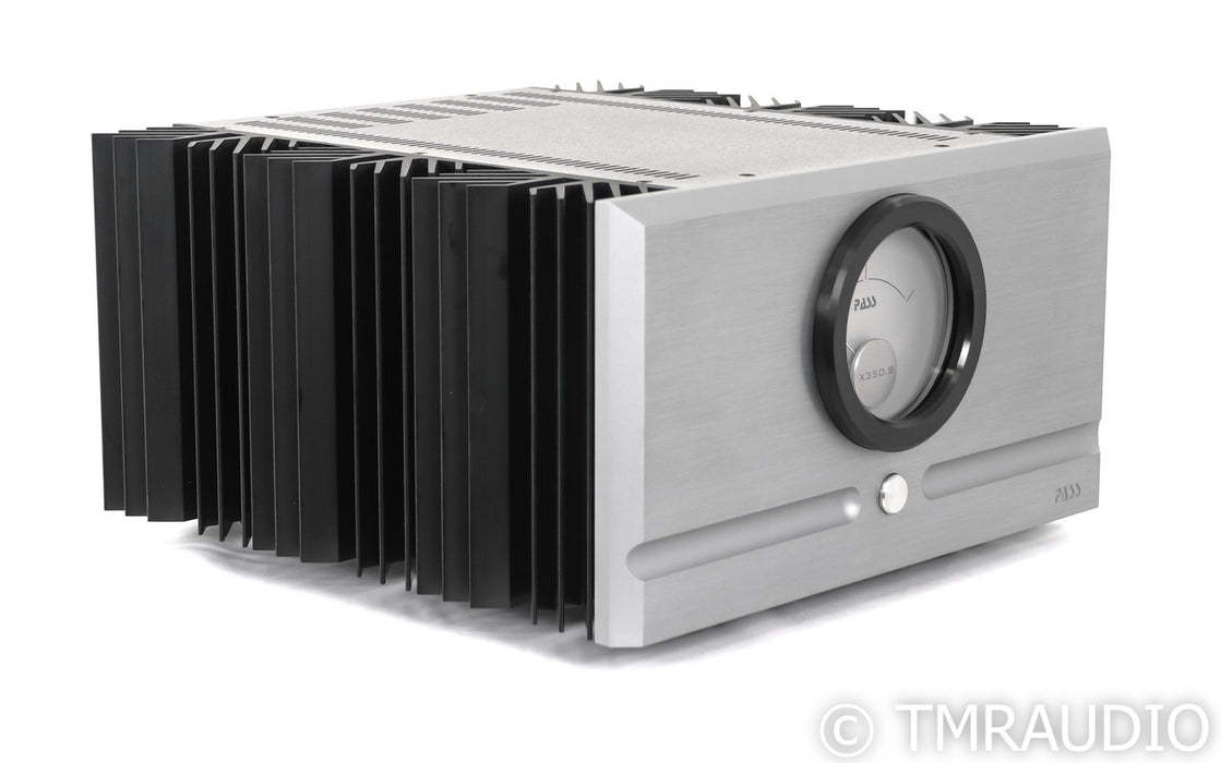 Pass Labs X350.8 Stereo Power Amplifier; Silver
