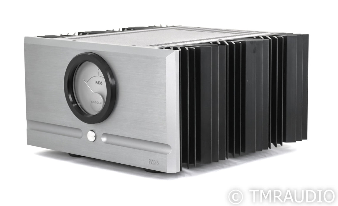 Pass Labs X350.8 Stereo Power Amplifier; Silver