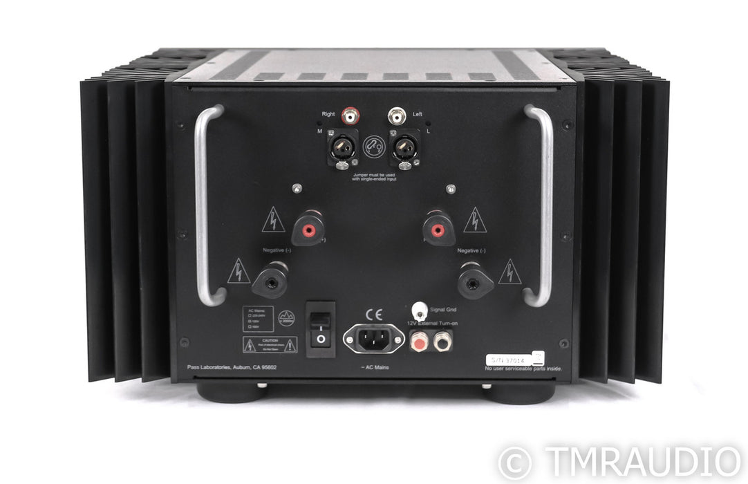 Pass Labs X350.8 Stereo Power Amplifier; Silver