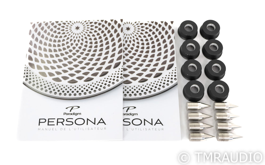 Paradigm Persona B Monitor Speakers; Cherry Pair w/ B-29 Stands