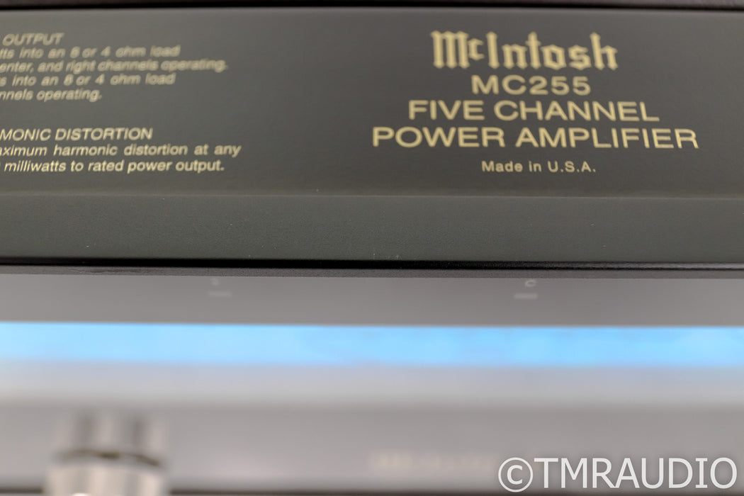 McIntosh MC255 5-Channel Power Amplifier; MC-255