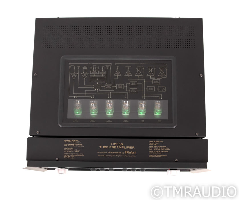 McIntosh C2500 Stereo Tube Preamplifier; C-2500; DAC; MM / MC Phono