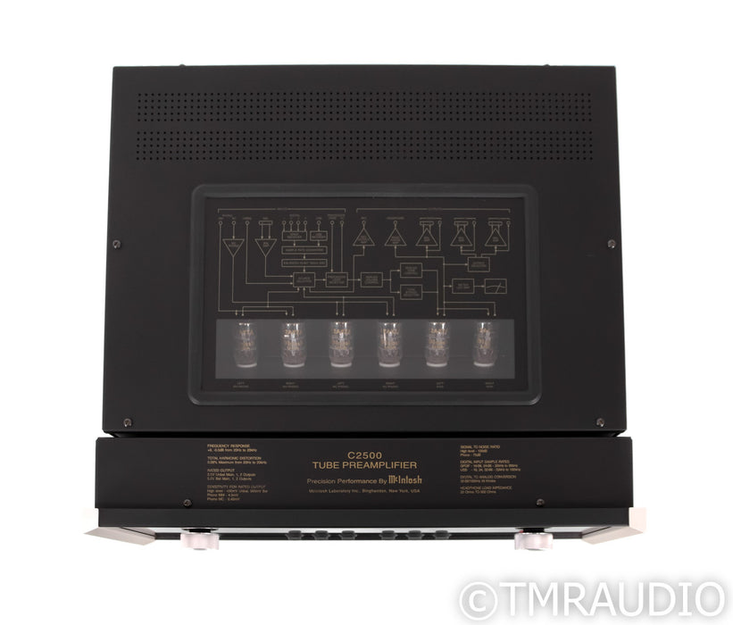 McIntosh C2500 Stereo Tube Preamplifier; C-2500; DAC; MM / MC Phono