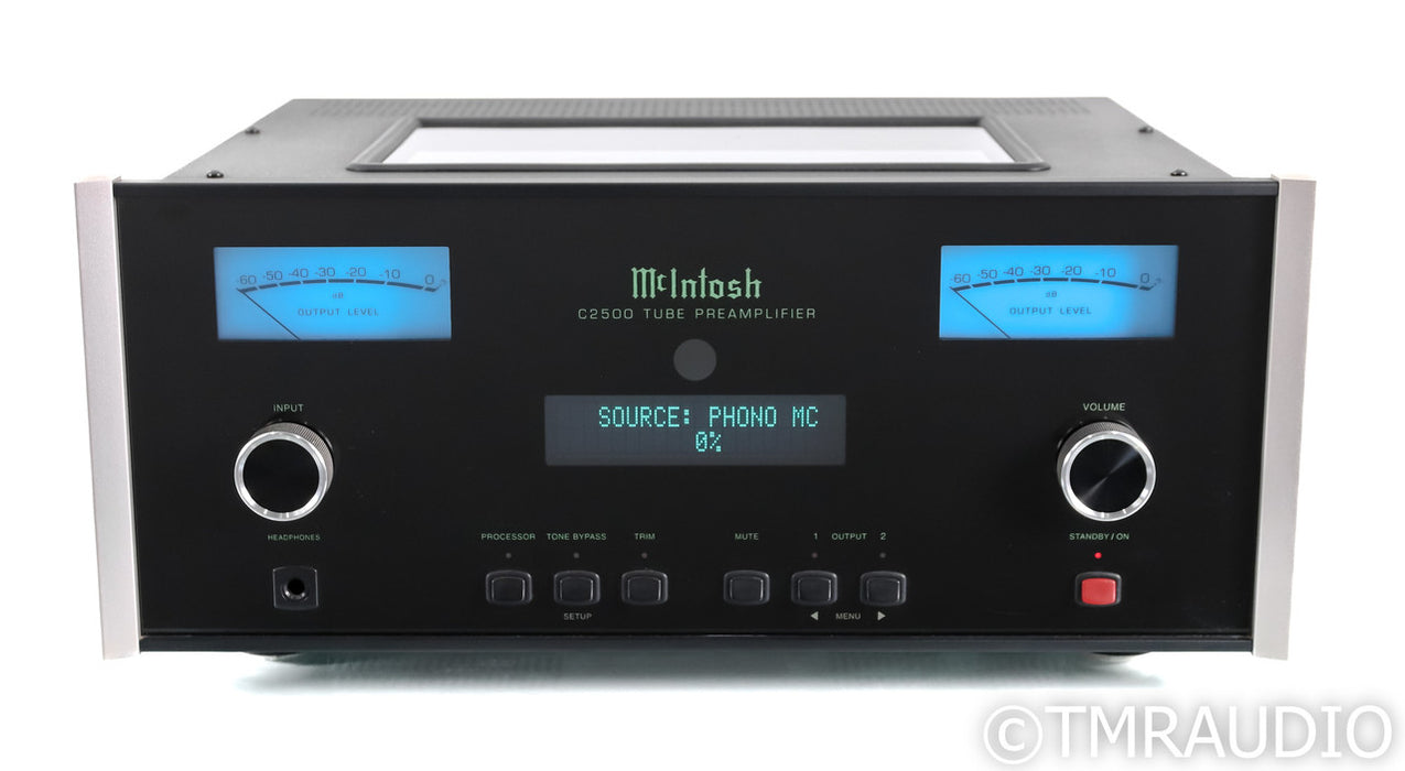 McIntosh C2500 Stereo Tube Preamplifier; C-2500; DAC; MM / MC Phono