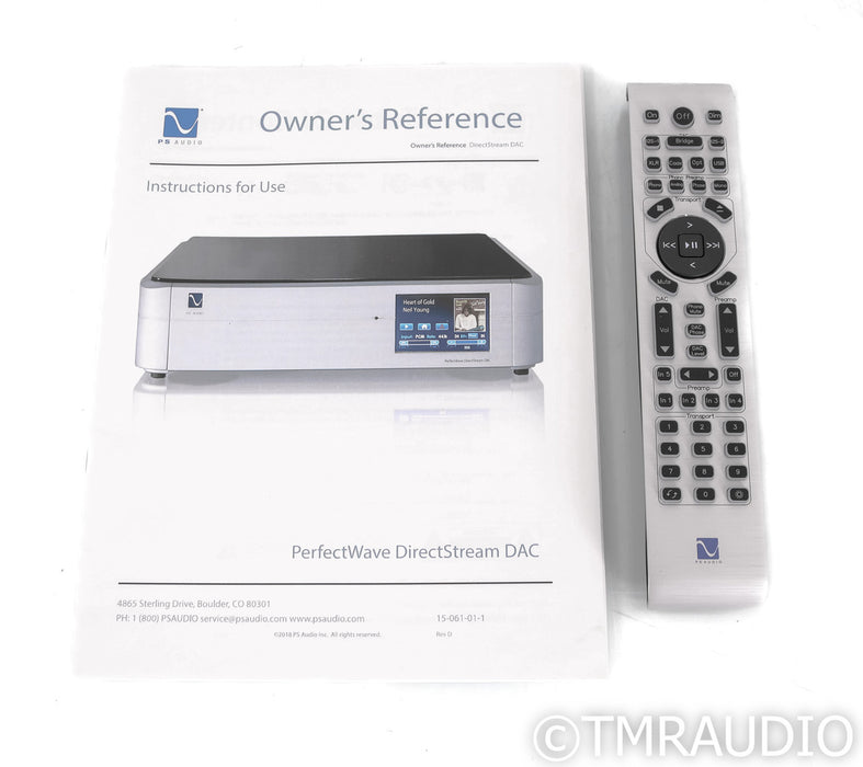PS Audio PerfectWave DirectStream DAC; Black