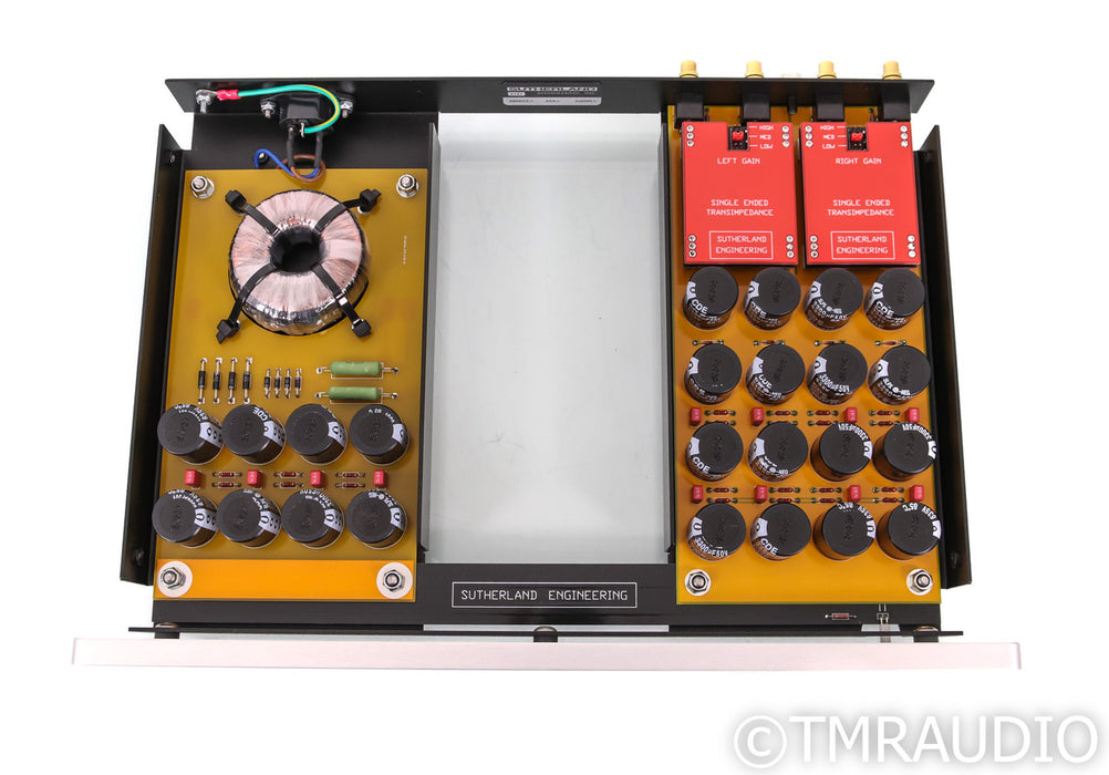 Sutherland Little Loco MK2 MC Phono Preamplifier; Silver