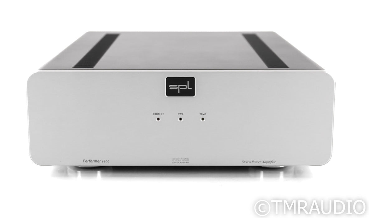 SPL Performer s800 Stereo Power Amplifier; Silver