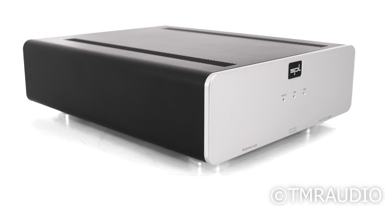 SPL Performer s800 Stereo Power Amplifier; Silver