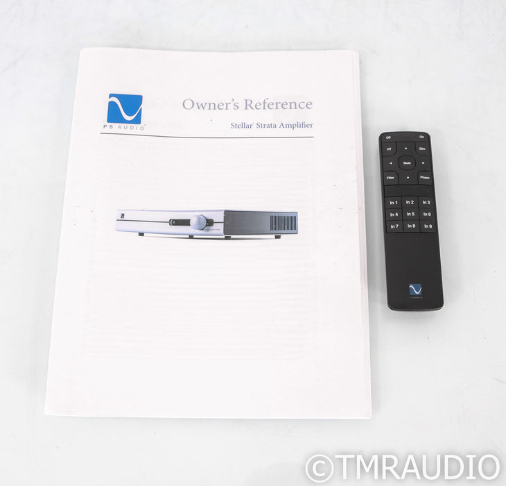 PS Audio Stellar Strata Stereo Integrated Amplifier; Black; Bridge (Used)