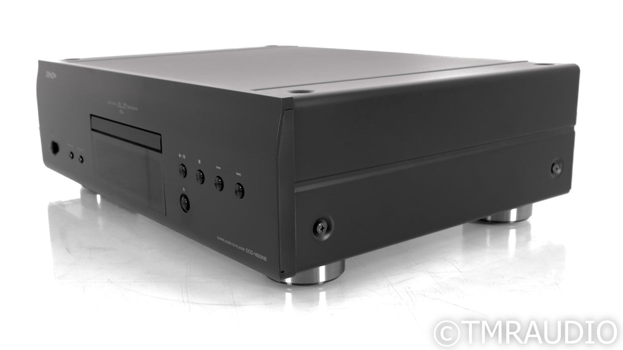 Denon DCD-1600NE SACD Player; Black; Remote; DCD1600NE
