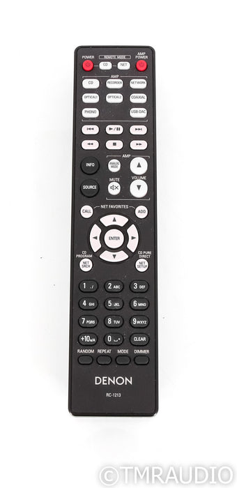 Denon DCD-1600NE SACD Player; Black; Remote; DCD1600NE