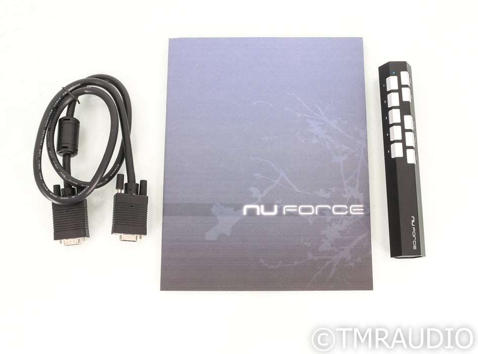 NuForce P-9 Stereo Preamplifier; Black