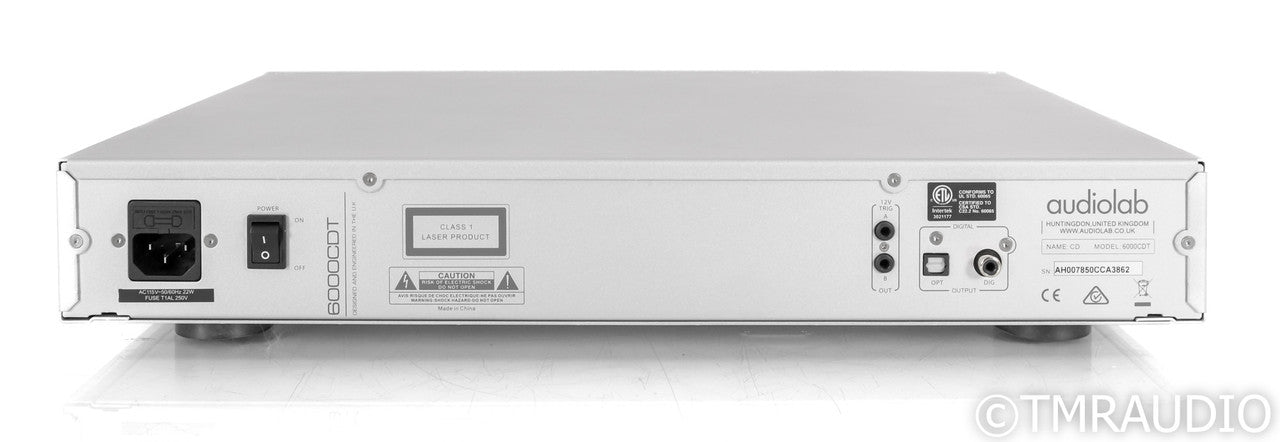 Audiolab 6000CDT CD Transport; Silver