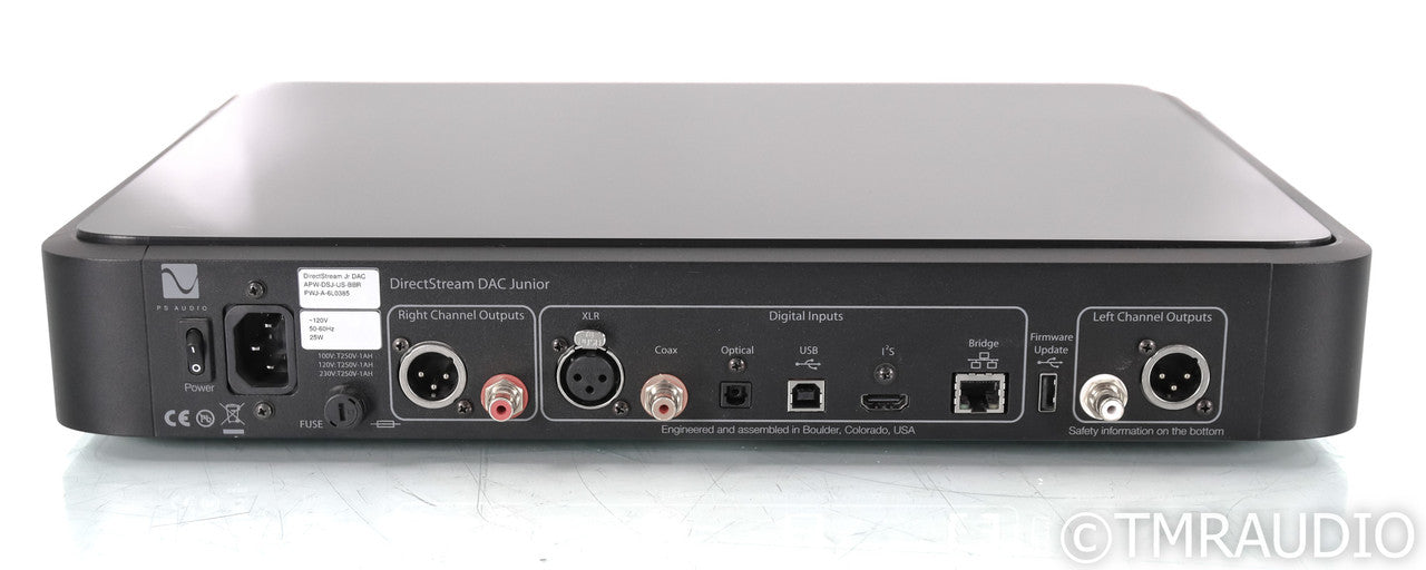 PS Audio PerfectWave DirectStream Jr. DAC; D/A Converter; Black; DSJ
