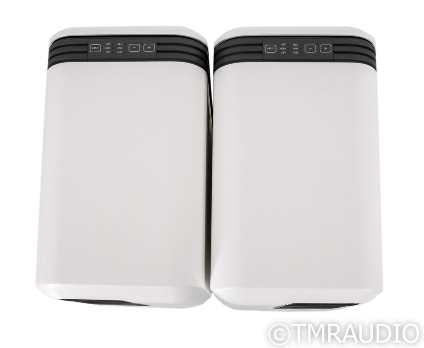 Q Acoustics Q Active 200 Powered Bookshelf Speakers; White Pair (Open Box)