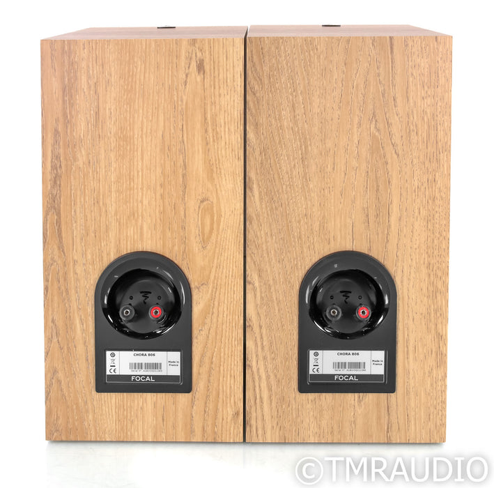 Focal Chora 806 Bookshelf Speakers; Light Wood Pair (Open Box)