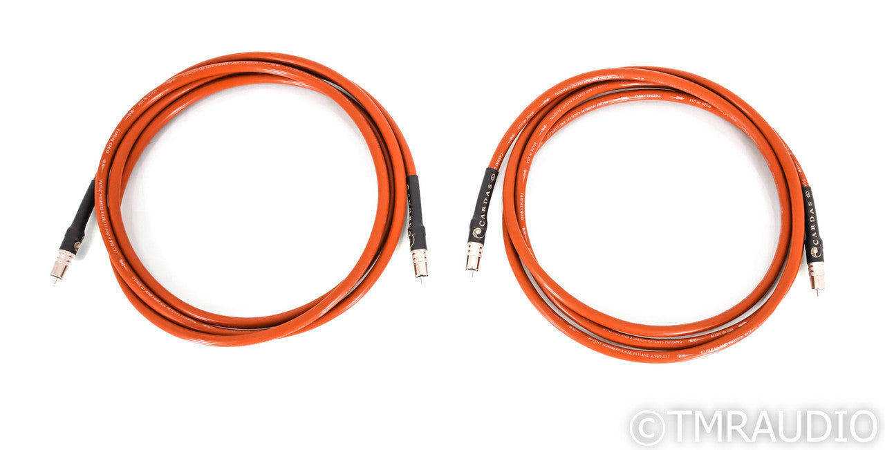 Cardas Cross RCA Cables; 3m Pair Interconnects