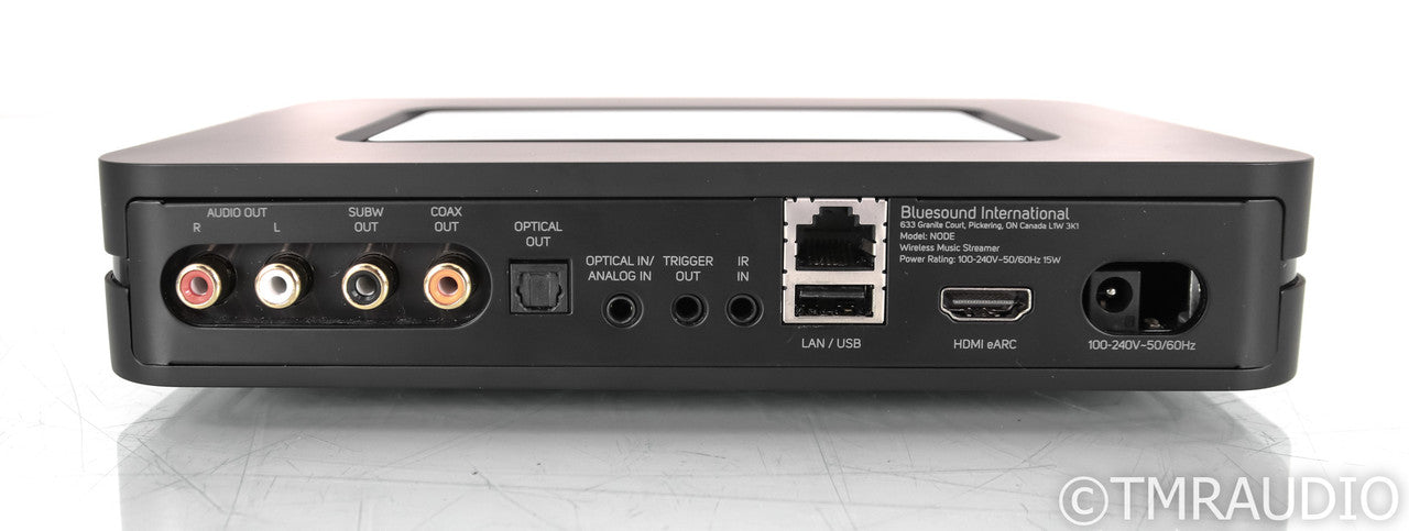 Bluesound NODE Wireless Network Streamer Gen 3; w/ Power Supply; Roon Ready