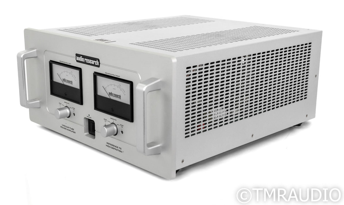 Audio Research Reference 75SE Stereo Tube Power Amplifier; Ref 75 SE; Silver