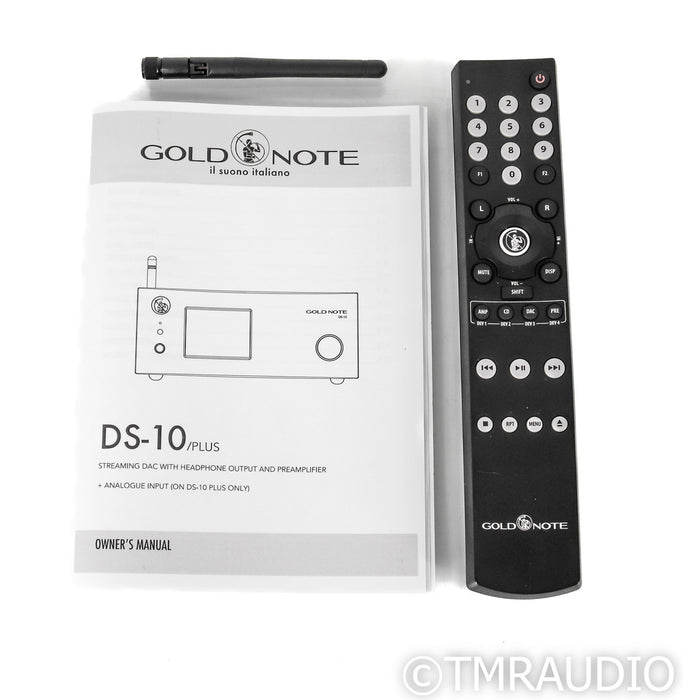 Gold Note DS-10 PLUS DAC; D/A Converter; Silver