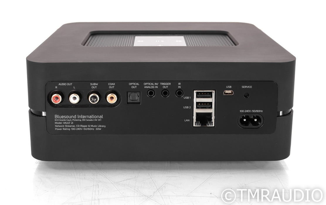Bluesound VAULT 2i Server / Streamer / CD Ripper; 2TB; Black