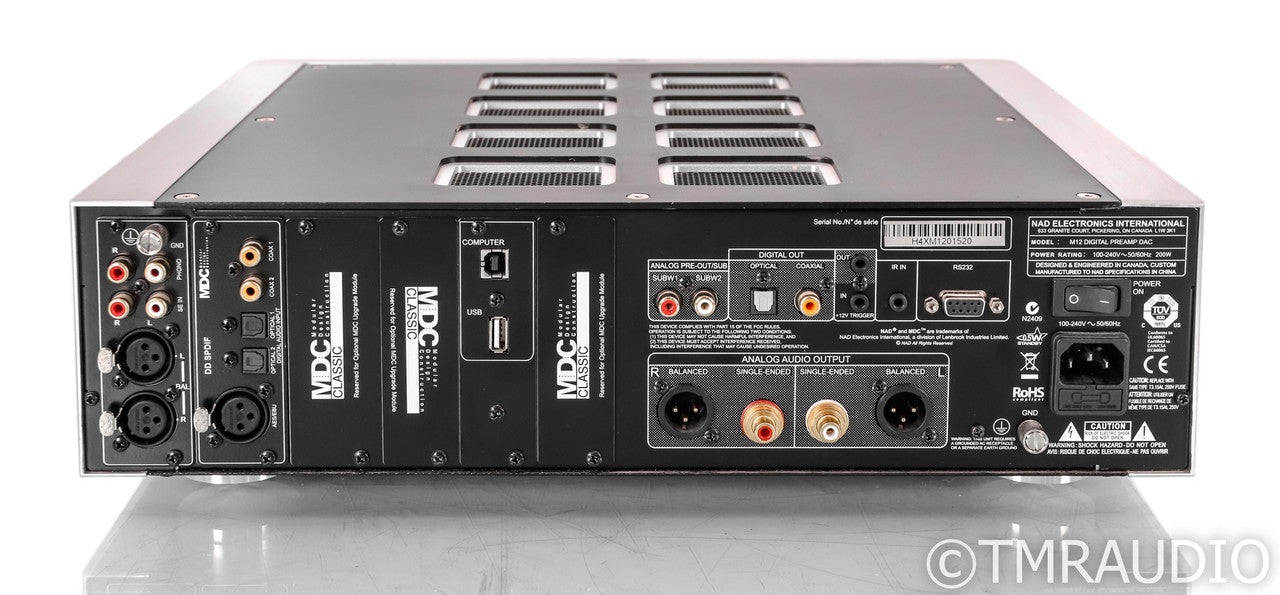 NAD M12 DAC; D/A Converter