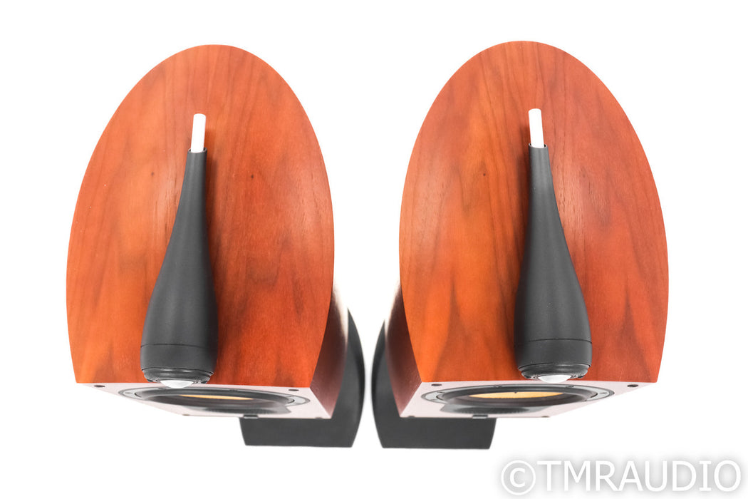B&W Nautilus 805 S Bookshelf Speakers; Rosenut Pair w/ Stands