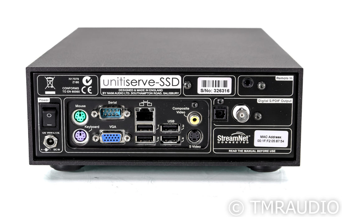 Naim UnitiServe-SSD CD Ripper / Server; 2TB