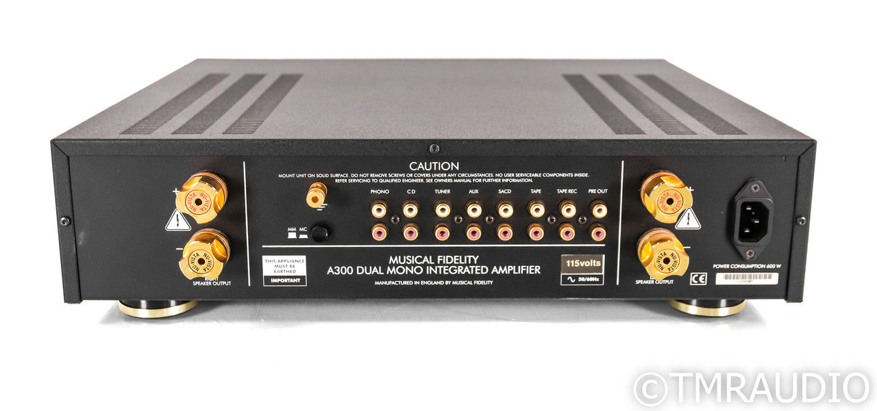 Musical Fidelity A300 Stereo Integrated Amplifier; A-300; MM / MC Phono