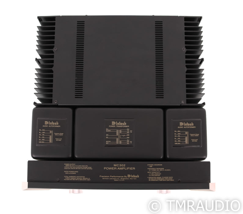 McIntosh MC302 Stereo Power Amplifier