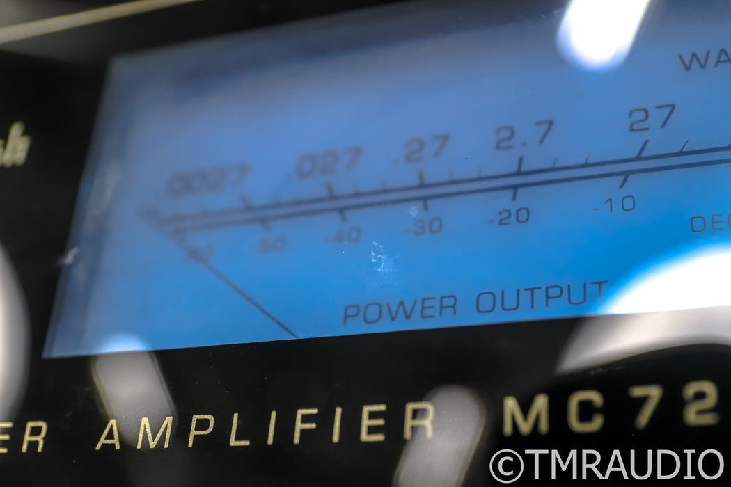 McIntosh MC7270 Vintage Stereo Power Amplifier; MC-7270 (Meter Issue)