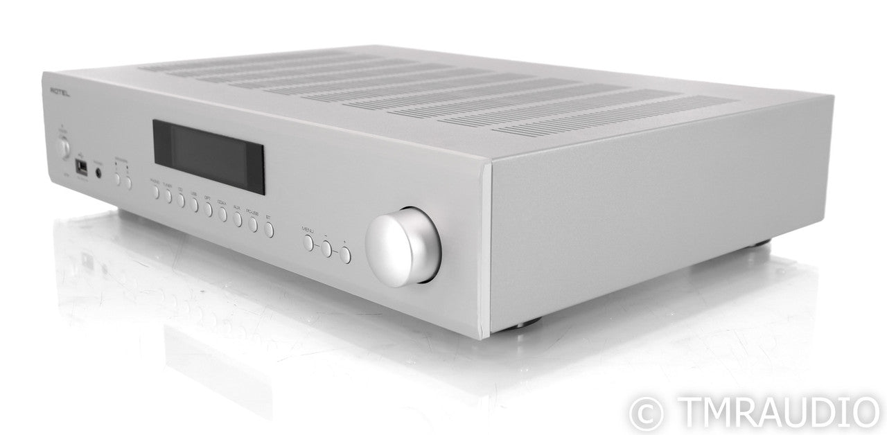 Rotel A14 Stereo Integrated Amplifier; A-14; Silver; MM Phono