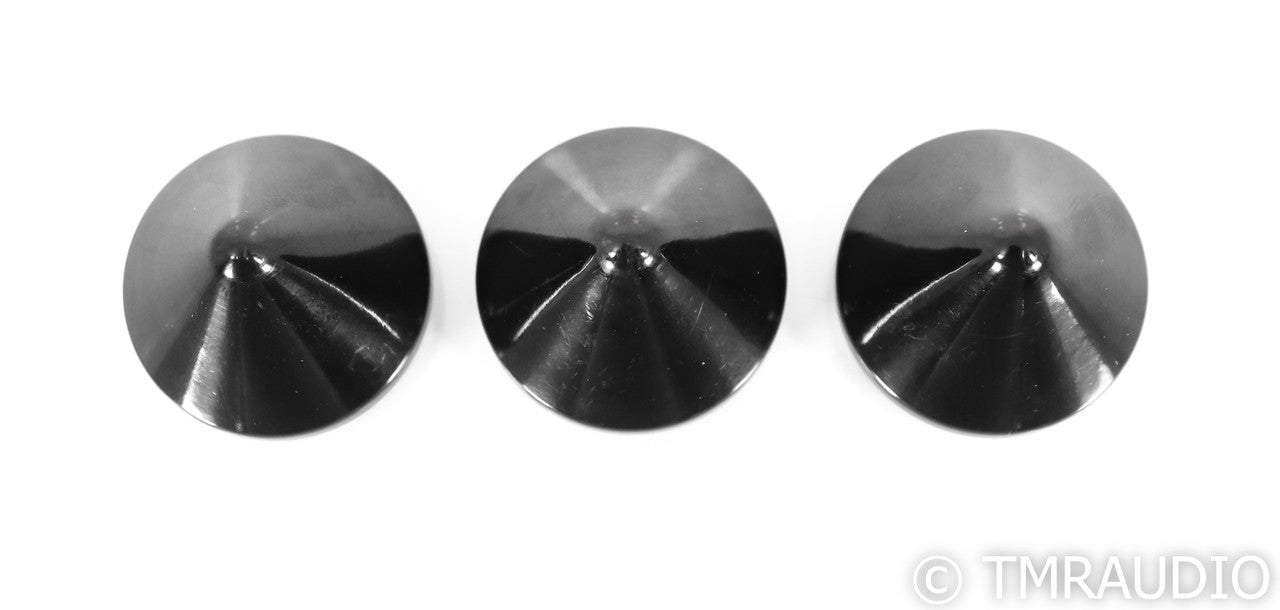 Black Diamond Racing Pyramid Cones and Pits Isolation System; Set of Three; Mk3; 1/8" Pits