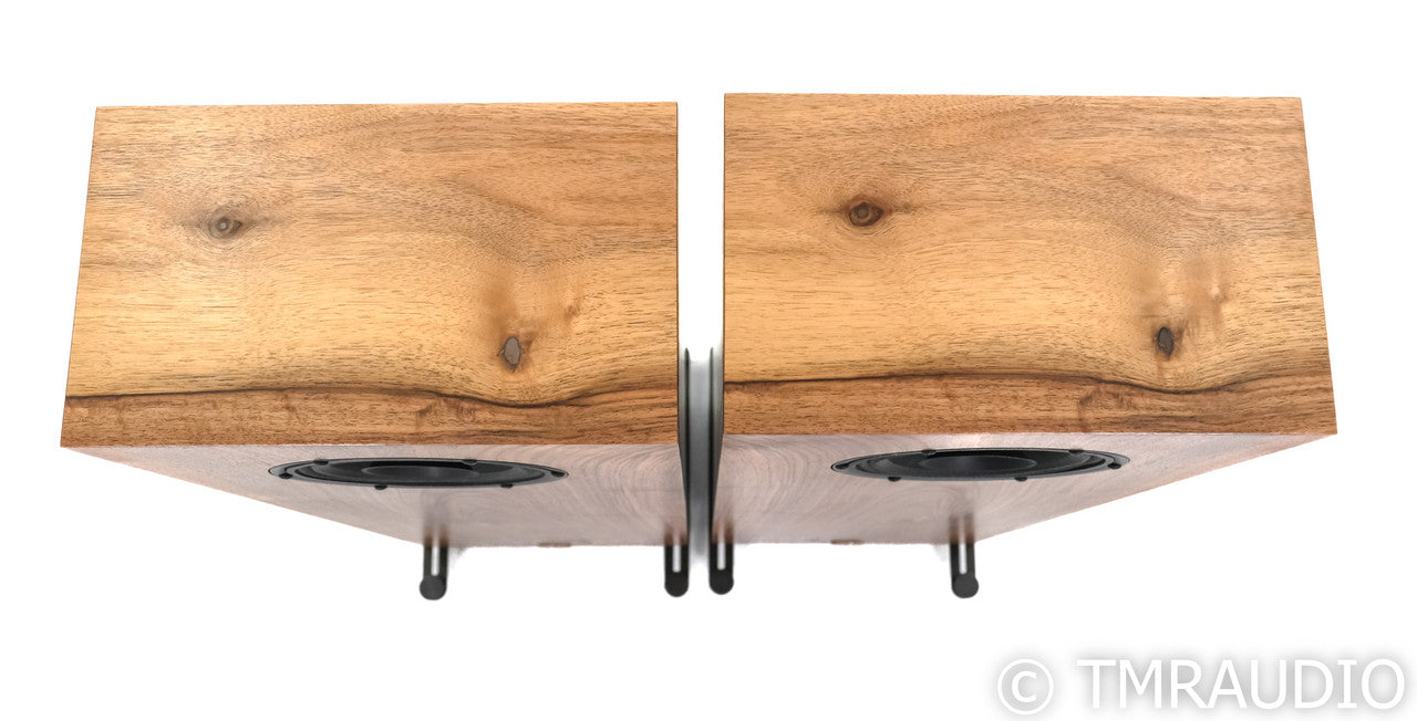 Omega Speaker Systems Junior Alnico XRS Floorstanding Speakers; French Walnut Pair