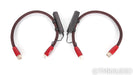 AudioQuest Fire XLR Cables; 0.5m Pair Balanced Interconnects; 72v DBS